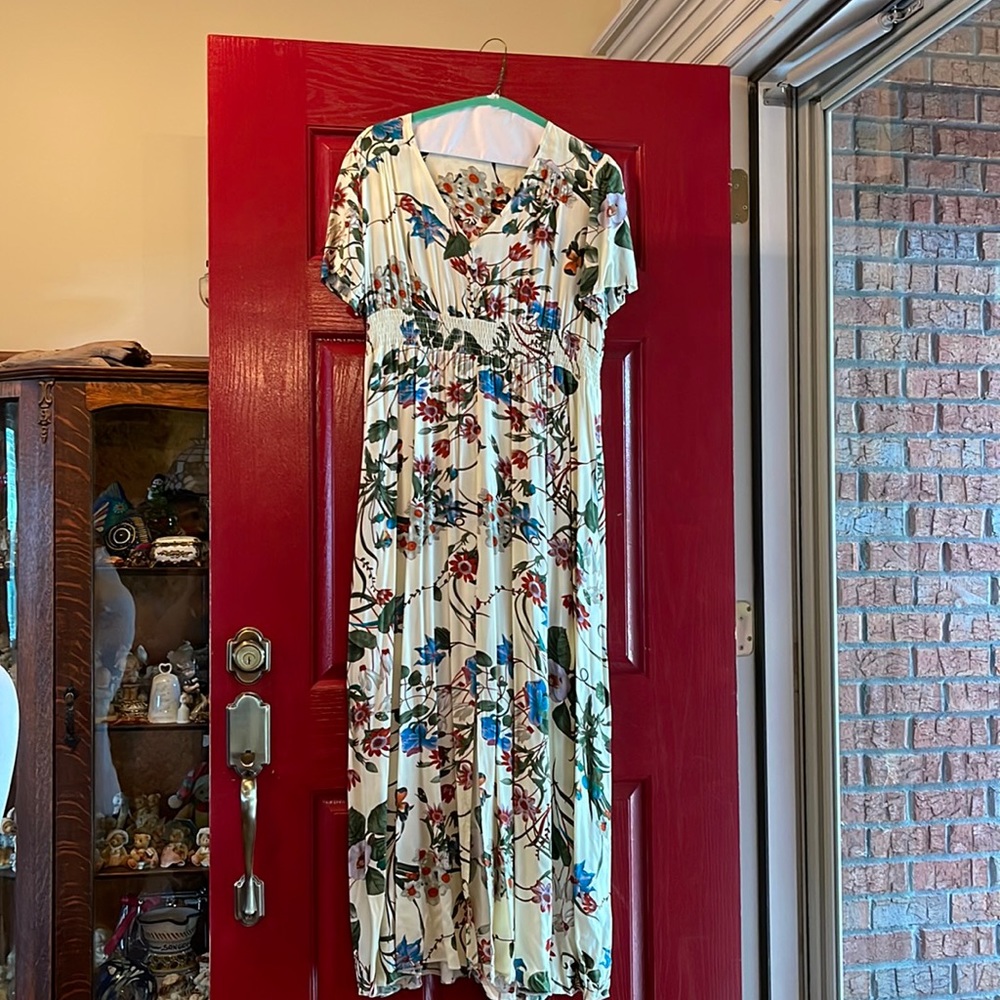 Floral summer dress